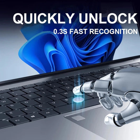 15.6" Intel Core I7 8500Y Laptop Computer PC Windows 11 Pro 16GB DDR 1TB SSD I7 Laptops Office Fingerprint Unlock Notebook PC