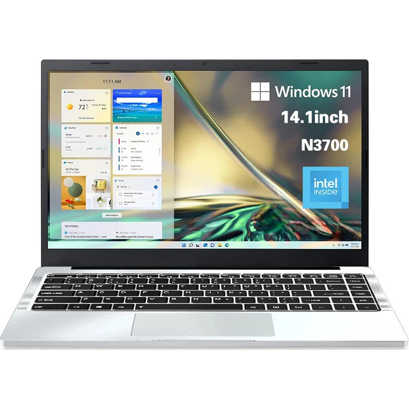 NEW 14.1Inch Portable Laptop Windows 11 Iniel Core I7 7500U Gaming Laptops Computer DDR4 12GB SSD 1TB 2TB HD PC Notebook Gamer