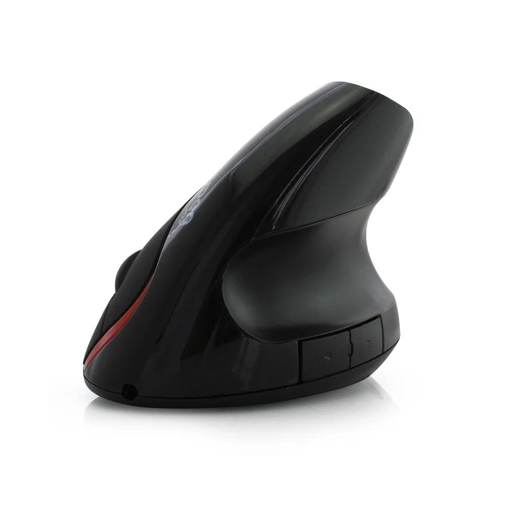 CHUYI 2.4G Wireless Mouse Ergonomic 1600DPI Optical Rechargeable with Pad for PC Laptops Office Gift for Friends