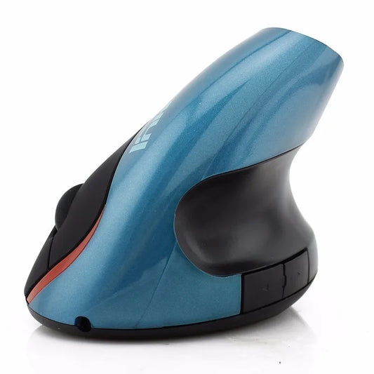 CHUYI 2.4G Wireless Mouse Ergonomic 1600DPI Optical Rechargeable with Pad for PC Laptops Office Gift for Friends