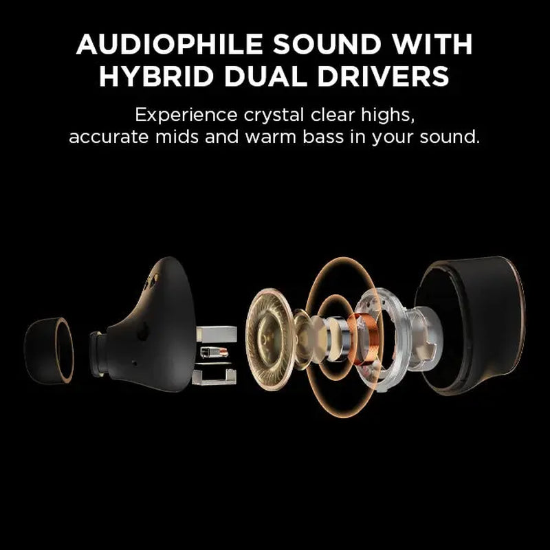 EVO True Wireless Active Noise Canceling Headphones