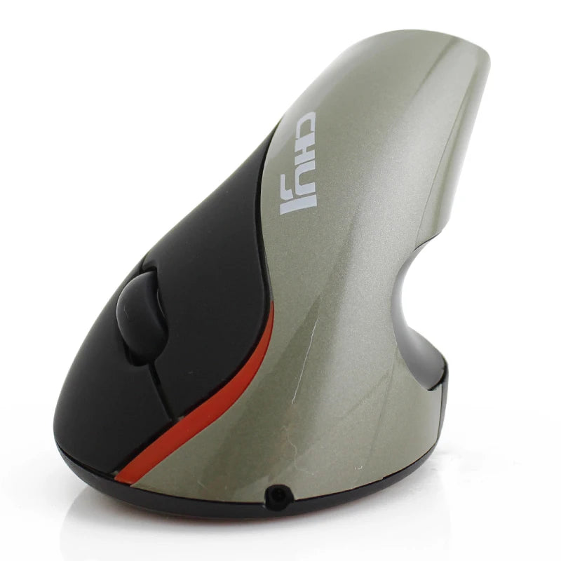 CHUYI 2.4G Wireless Mouse Ergonomic 1600DPI Optical Rechargeable with Pad for PC Laptops Office Gift for Friends