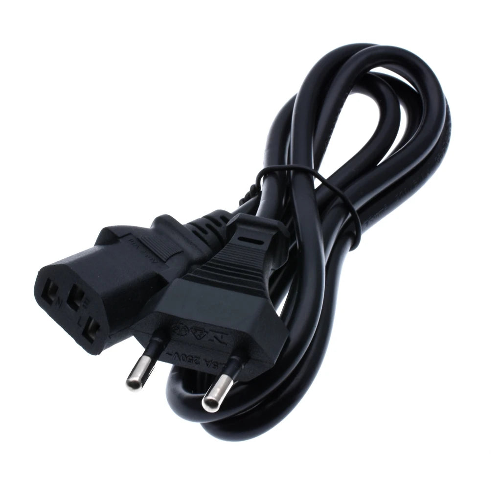 1.2M EU/US Plug AC Power Supply Adapter Cord Cable Lead 3Pin for Laptop Charger Power Cords 1000W