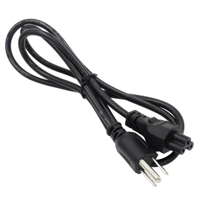 1.5M EU US Universal Laptop 3-Pin Charger Plug Power Adapter Cord Cable for HP Dell Toshiba Sony ASUS Lenovo Samsung Notebook