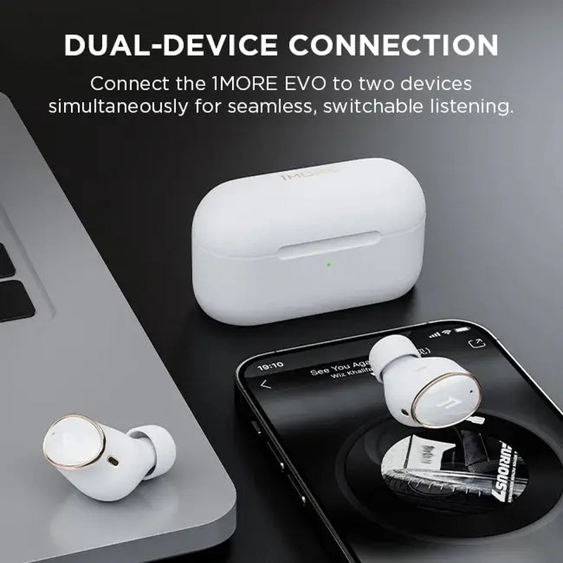 EVO True Wireless Active Noise Canceling Headphones