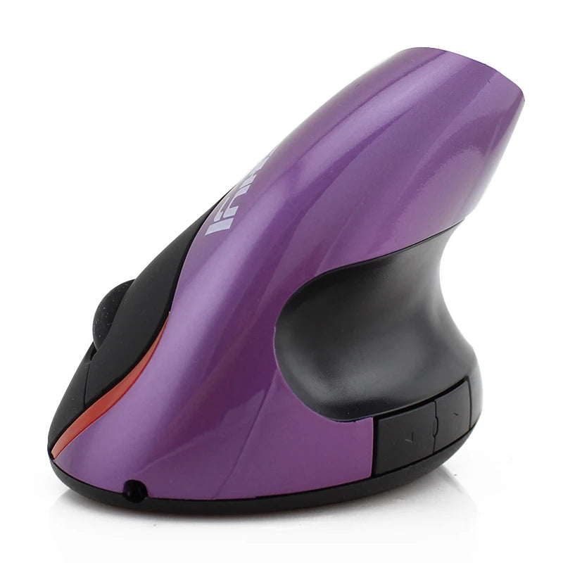 CHUYI 2.4G Wireless Mouse Ergonomic 1600DPI Optical Rechargeable with Pad for PC Laptops Office Gift for Friends